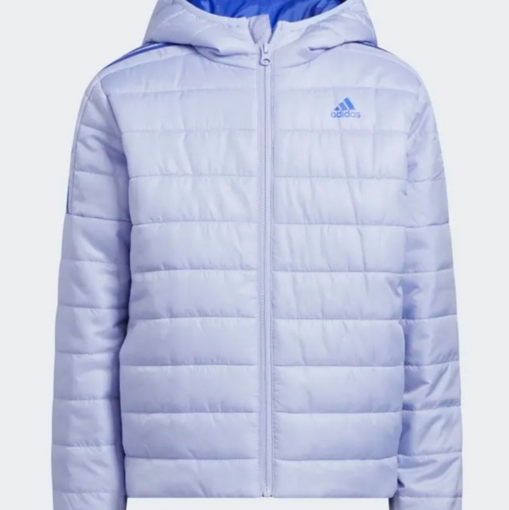 NWT Adidas Girls Classic Puffer Jacket Size L (14)